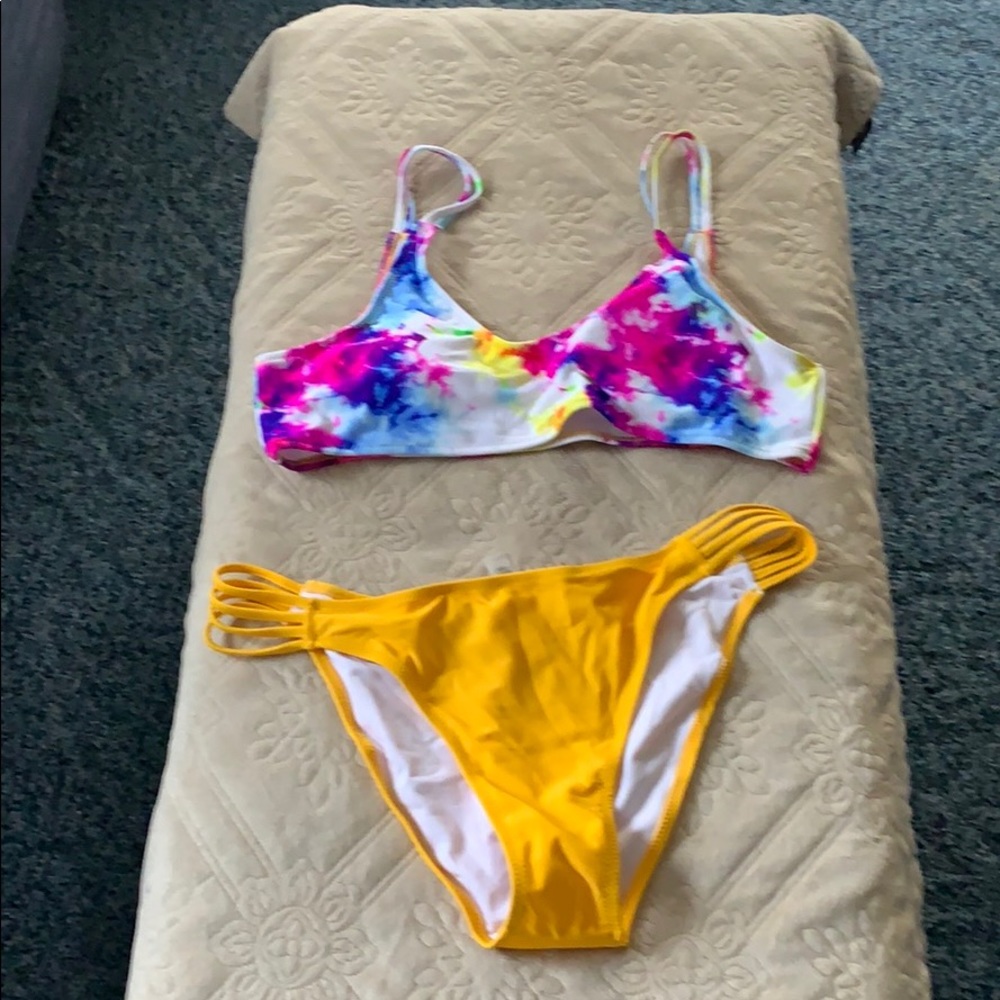 Tie dye 2 piece bathing suit from cupshe